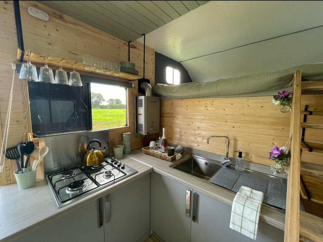 North Yorkshire Horse Box Hotell Exteriör bild